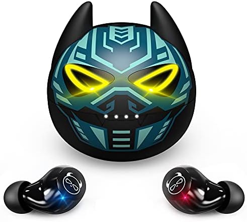 Kids Bluetooth 5.3 Wireless Earbuds with Touch Control – Adorable Pink Kitty Charging Case, IPX5 Waterproof Design, Hi-Fi Stereo Sound, Built-in Microphone for Clear Calls – Perfect for Young Music Lovers and Gamers