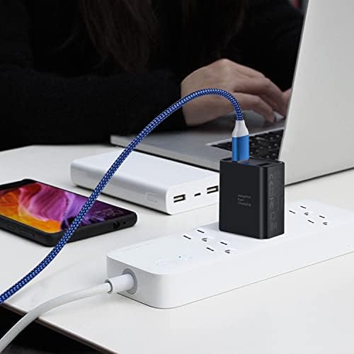 Costyle Dual Port USB Wall Charger – 3 Pack 30 W Quick Charge 3.0 Power Adapter for i Phone 12/11/XR/X/SE & Samsung Galaxy S9/S10/S20 – Compact Fast Charging Solution with Overheat Protection for Home & Travel