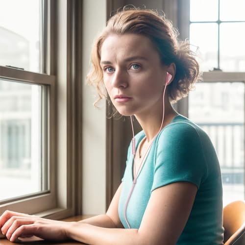 USB C Earbuds for i Phone 16 Pro Max & Android Devices – Premium Hi-Fi Stereo Noise-Canceling Headphones with Built-in Mic for Samsung Galaxy & Google Pixel – Ultimate Comfort & Connectivity for Audiophiles & Casual Listeners