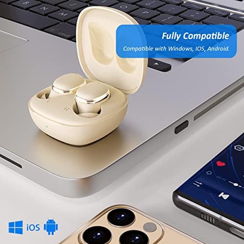 Kamon K11 Premium Wireless Earbuds with Bluetooth 5.3, Waterproof In-Ear Design, Touch Control, and Wireless Charging Case – Unmatched Sound Quality for i Phone 14, 13, Samsung, and Active Lifestyles (Black) – Ultimate Durability & Seamless Connectivity