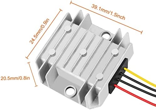 Advanced Waterproof 20 A Buck Converter Module – High-Efficiency DC Voltage Regulator for 12 V/24 V to 5 V Power Supply – YIPIN HEXHA for Reliable Performance and Versatile Applications