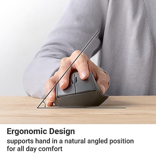Elevate Your Productivity with the ELECOM Wireless Ergonomic Mouse – Silent Click, 2000 DPI Precision, 20-Month Battery Life, and Stylish White Design for PCs, Macs, and Laptops – Perfect for Home or Office Use