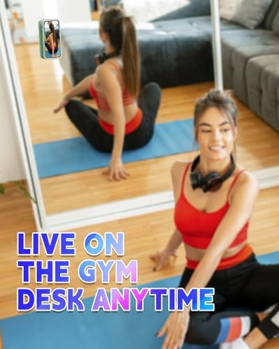 BIAJIYA Phone Sticky Grip Wallet Mount Stick on Suction Mirrors Phone Card Holder Silicone Adhesive Phone Accessory for Tiktok All Smartphones (RoseGold5PC) – Enhanced Compatibility and Speed