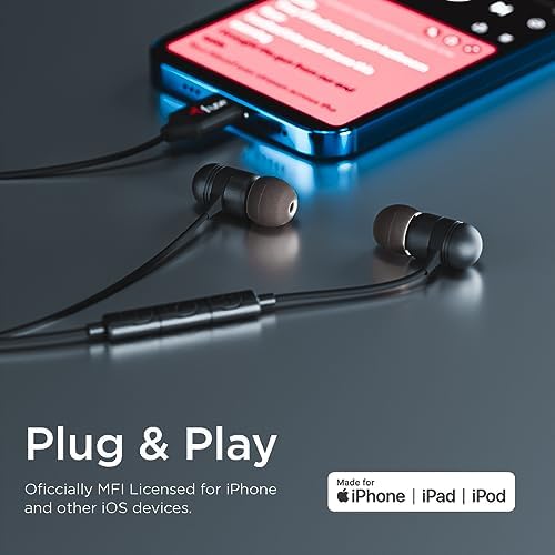 Elevate Your Workout with i Joy Bluetooth Wireless Sport Earbuds – IPX4 Sweatproof, Noise Cancelling Headphones for Ultimate Focus and Comfort, Enhanced Bluetooth 5.0 Connectivity, Ergonomic Design for Running and Gym Sessions, Built-in Microphone for Hands-Free Calls