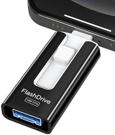 Ultra-Fast 256 GB USB Flash Drive for Smartphones & Tablets | High-Speed Photo Backup & Secure File Storage | Sleek Blue Design for Effortless Data Transfer | Compact Memory Stick for On-the-Go Use | Ideal for Photographers & Students