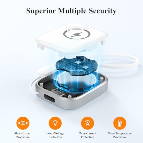Magnetic Quick Charge Portable Charger for Apple Watch – Lightweight USB Cable Compatible with Ultra 2/1, Series 10-1 & SE – Effortless Travel Solution for Fast Smartwatch Power with Secure Cordless Design