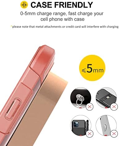 Ultra-Sleek Z1 Wireless Charging Stand – 10 W Fast Charger Compatible with i Phone 14/13/12 & Samsung Galaxy – Adjustable Viewing Angles, Overcharge Protection, and Modern Aesthetic for Effortless Charging Convenience