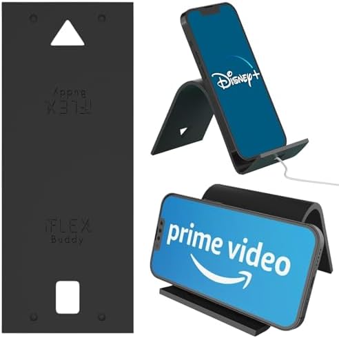 Ultimate Flexibility with the i FLEX Buddy – Premium Cell Phone and Tablet Stand for Travel, Work, and Home – Adjustable Holder Compatible with All Mobile Devices – Lightweight and Durable Design for Hands-Free Convenience – Enhance Your Viewing Experience Anywhere