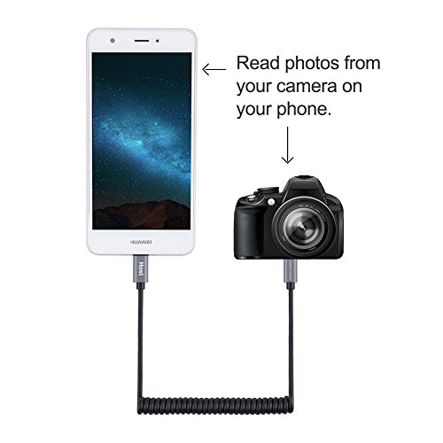 CableCreation Coiled USB C Cable 2Pack, Coiled USB A to USB C Cable for Car Type C Charger Cable for Carplay & Android Auto Compatible with iPhone 16,15, Samsung Galaxy S24 / S23, Pixel, Tablet – Enhanced Compatibility and Speed