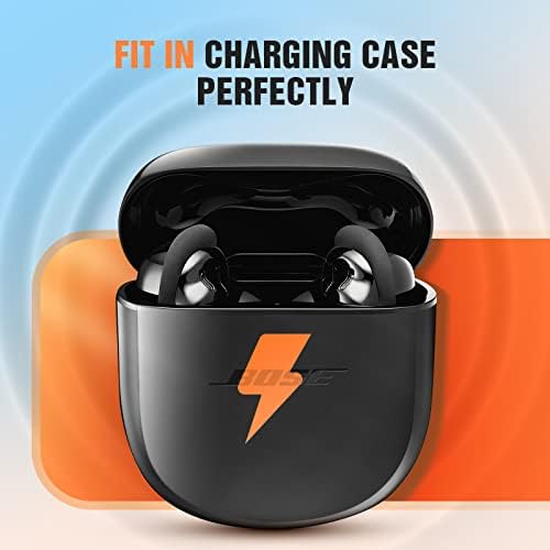 Upgrade Your Audio Journey with Premium Memory Foam Eartips for Bose Quiet Comfort II & Ultra Earbuds – Unmatched Noise Isolation, Comfortable Anti-Slip Fit, Ideal for Charging Case, Pain-Free Listening Experience, Available in S/M/L Sizes (Black) – Elevate Your Sound with Exceptional Earbud Enhancements