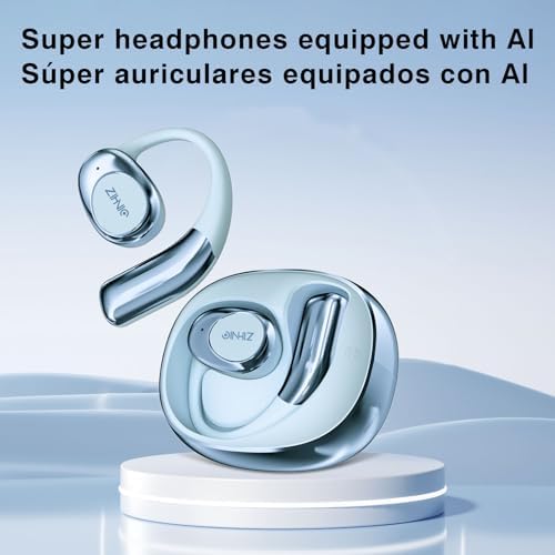 ZIHNIC Real-Time Multilingual AI-Translation Earbuds – Effortless Communication with 4-Mode Translation, Comfortable IPX5 Waterproof Design, and Bluetooth 5.0 Connectivity for i OS & Android – Ideal for Travelers and Global Conversations