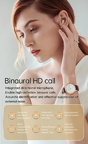 Maplebloom Bluetooth Wireless Earbuds – Advanced 5.3 Connectivity, IPX7 Waterproof Design, Touch Control, and Deep Bass Audio for Unmatched Listening – Ideal for Active Lifestyles and Crisp Calls