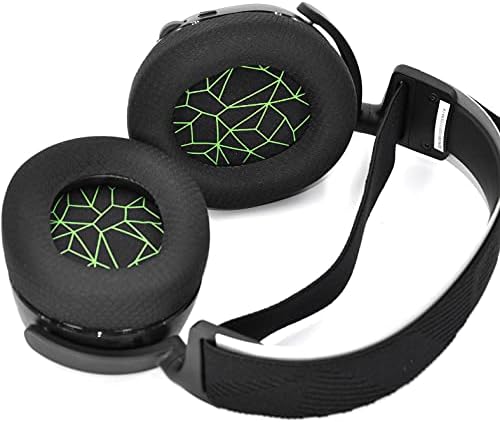 Upgrade Your Gaming Comfort with Premium Replacement Ear Pads for Steel Series Arctis 3/5/7/9 – Ideal Noise Isolation & Enhanced Sound Quality, Stylish Black & Gray Design for Extended Play Sessions