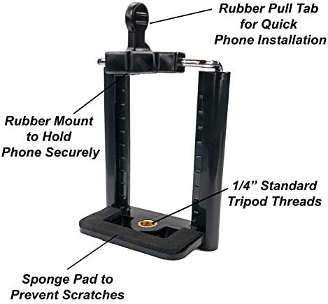 Universal Windshield Phone Holder: Secure Mount for i Phone, Samsung Galaxy, and Google Pixel – Hands-Free Navigation & 360-Degree Rotation for Enhanced Driving Safety