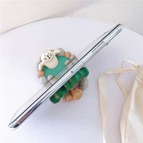 Charming Pink Cat Sofa Phone Holder Stand – Eco-Friendly Multi-Functional Desk Accessory for Seamless Hands-Free Use in Home or Office – Perfect Gift for Cat Lovers and Stylish Workspaces