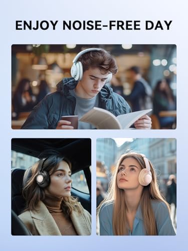 1 MORE Sono Flow SE HQ31 Wireless Bluetooth Headphones – Premium Over-Ear Design with Advanced Noise Cancellation, 90 Hours of Uninterrupted Playtime, and Hi-Res Audio Clarity for Gaming, Travel, and Work – Ergonomic Comfort in Sleek Black Finish with Superior LDAC Support