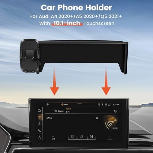 Peleus Premium Car Phone Holder for 2023-2025 Honda Accord Hybrid – Custom Fit Smartphone Mount for 12.3-Inch Screens – Effortless One-Handed Operation & Unmatched Stability – Ideal Accessory for Enhanced Driving Safety and Convenience