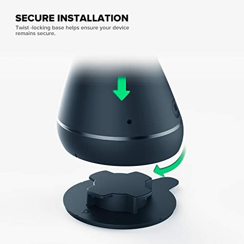 i Ottie Aivo Connect: Advanced Hands-Free Wireless Charging Car Phone Mount with Auto-Clamping for i Phone & Android – Seamless Qi Fast Charging & Optimal Viewing Angles for Safe Driving Experience