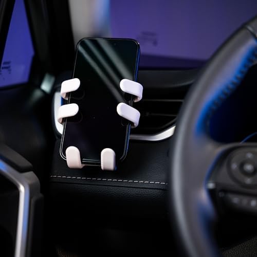 Marvel Spiderman Hug Buddy Adjustable Air Vent Smartphone Holder – Universal Car Mount for i Phone, Samsung Galaxy, LG & More – Secure & Stylish Phone Accessory for Safe Driving & Easy Navigation