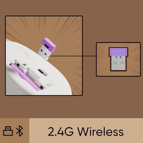 Akko Cat Theme Pink Wireless Gaming Mouse – Tri-Mode Connectivity for Seamless Use Across Devices, Adorable Cartoon Design for Enhanced Aesthetic, Ergonomic & Lightweight for Extended Comfort, Ideal for Mac & Windows Users – Elevate Your Gaming Experience with Style!