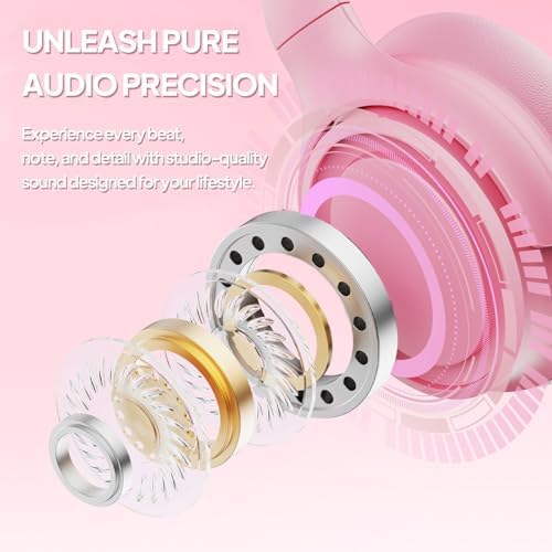 Experience Ultimate Sound Clarity with Stylish Purple USB C Wired Over-Ear Headphones – Immerse Yourself in Exceptional Hi-Fi Stereo Audio and Advanced Noise Isolation for Unmatched Comfort, Ideal for Music Aficionados and Professionals, Fully Compatible with USB C Devices