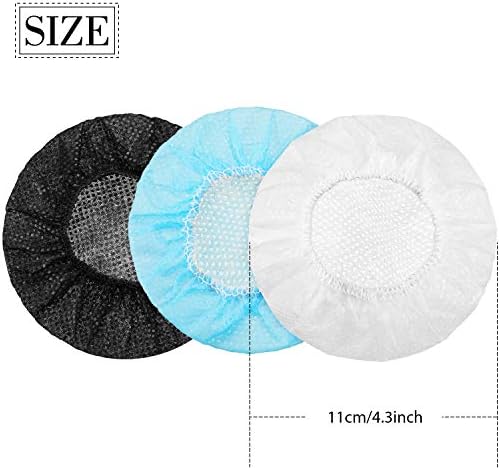 BBTO 300-Piece Disposable Headphone Covers – Premium Non-Woven Sanitary Fabric Earphone Protectors for Enhanced Hygiene and Comfort in Shared Spaces (11 cm, Available in White, Blue, and Black) – Ideal for Gyms, Schools, and Offices. Elevate your audio experience with these versatile, easy-to-use covers designed to fit most standard headphones, ensuring a clean, barrier against sweat and dirt. Perfect for maintaining headphone longevity while promoting quick, effortless changes between users. Enjoy superior sound quality and ultimate comfort with these breathable, skin-friendly materials. A must-have accessory for anyone valuing hygiene and cleanliness in communal environments.