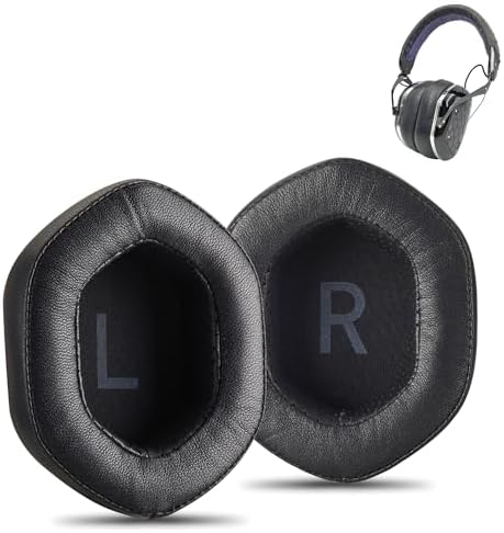AHG Premium Sheepskin Earpads for V-Moda Crossfade Series – Ultimate Comfort and Acoustic Enhancement for Crossfade 3, M-100 Master, LP2 Wireless, and More with Effortless Installation and Luxurious Feel