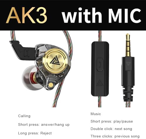 Premium Dual Pack Wired Gaming Earbuds – High-Fidelity In-Ear Monitors with 10 mm Dynamic Drivers for Rich Deep Bass, Advanced Noise-Canceling Technology, Ideal for Gaming & Remote Conferencing, Stylish Black & Purple Design, Versatile Compatibility Across Devices