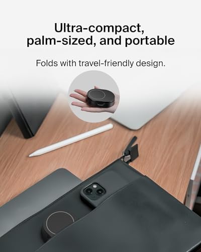 Belkin 15 W Fast Convertible Magnetic Charging Stand – Mag Safe & Qi2 Compatible Power Hub for i Phone 16/16 Plus/16 Pro/16 Pro Max, i Phone 15/14, Apple Air Pods Pro – Stylish White Design for Enhanced Efficiency and Device Versatility