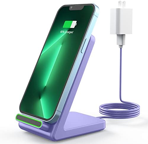 3-in-1 Wireless Charging Station for Apple Devices – Fast Charging Dock for i Phone 15/14/13/12 Pro Max, Apple Watch Series 8/7/SE/6/5/4/3/2, and Samsung Phones – Sleek Multi-Device Charger with Enhanced Safety Features and Compact Design