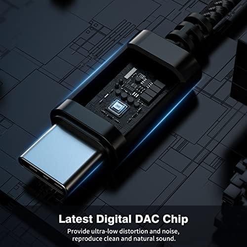 COOYA USB C Wired Earbuds for i Phone 16 Plus & Samsung S25 Ultra – Hi-Fi Stereo In-Ear Headphones with Mic, Lightweight & Durable Design for Crystal-Clear Sound and Enhanced Device Compatibility – Ideal for Travel and Everyday Use