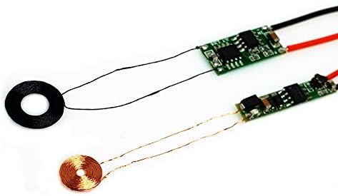 Sleek Ultra-Slim Wireless Charger with Advanced 8.7 mm Coil – Fast 300 m A Power Output for Universal Device Compatibility and Effortless Charging Solution