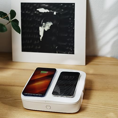 Revolutionize Your Device Charging with the Einova Mundus Pro – Dual 10 W Qi Wireless Fast Charging Station for i Phone, Air Pods, and Samsung Galaxy – Elegant Design, Multifunctional Use, and Smart Power Optimization for an Efficient Lifestyle
