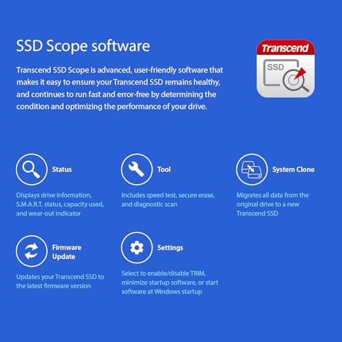 Transcend 120 GB SATA III Solid State Drive – Experience Blazing 6 Gb/s Speeds for Unmatched Performance in Laptops and Desktops – Reliable TLC NAND Technology for Smooth Multitasking and Optimal Data Storage Solutions