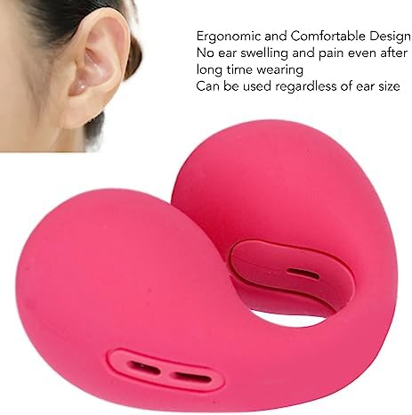 Heayzoki Open Ear Clip-On Headphones – Lightweight Noise Cancelling Mini Earbuds for Active Lifestyle, Perfect for Running and Sports (Vibrant Green) – Enhanced Audio Clarity and Awareness