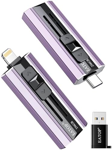 High-Speed 512 GB Flash Drive for i Phone & i Pad – Versatile USB Memory Stick for Effortless Backup of Photos & Videos, Compatible with Android & PC – Plug and Play Convenience, Sleek Red Design for Modern Tech Lovers