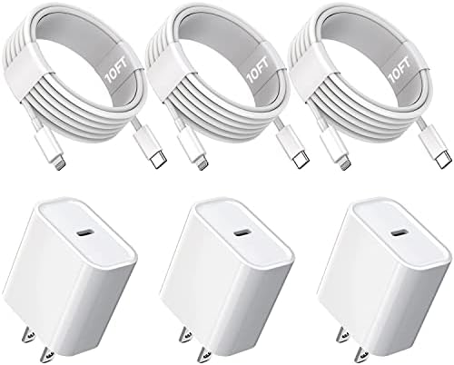 10 FT Apple MFi Certified Fast Charging Cable – Extra Long USB C to Lightning Connector for i Phone & i Pad – Rapid PD Power Delivery for Maximum Efficiency with i Phone 14 Pro Max/Plus, 13 Pro/Mini, 12, 11, X – Durable, Flexible, and Tangle-Free Design for Ultimate Charging Convenience