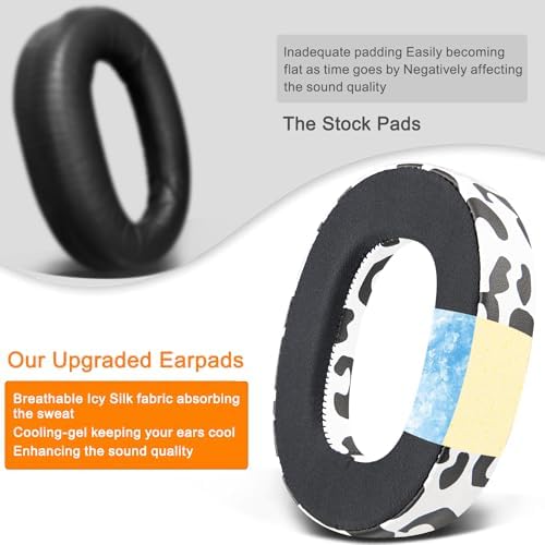 Upgrade Your Jabra Elite 85 h Experience with SOULWIT Cooling Gel Ear Pad Cushions – Advanced Breathable Foam for Optimal Noise Isolation and Comfort During Long Listening Sessions