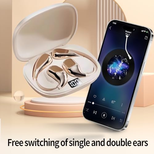 Experience Next-Level Sound with Waterproof Bluetooth 5.4 Earbuds – IPX7 Rating, Superior Active Noise Cancellation, Touch Control Features, and Unmatched 48-Hour Battery Life – Perfect for i OS and Android Users with Convenient Wireless Charging Case for On-the-Go Lifestyle
