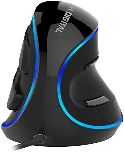 Elevate Your Comfort and Efficiency with the J-Tech Digital Wireless Ergonomic Mouse – Dual Mode Bluetooth & USB Connectivity, Rechargeable, Adjustable DPI Up to 3200 for Laptops, Desktops, PCs, and Macs – Sleek White Design for Modern Workspaces