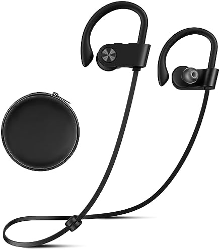 Ultimate Bluetooth 5.3 Waterproof Sports Earbuds – IPX7 Rated, 16-Hour Playtime, Noise Cancelling Mic, and Powerful Hi-Fi Bass for Active Lifestyles – Ideal for Gym and Running Enthusiasts