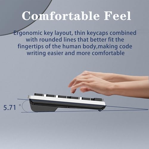 Experience Ultimate Typing Precision with Our Full-Size Wired Computer Keyboard – Anti-Fading Keys, 12 Multimedia Hotkeys & 1.6 m USB Plug-and-Play Connectivity for Effortless Office Use and Seamless Laptop Compatibility! Ideal for Professionals and Home Users Seeking Enhanced Speed and Comfort!