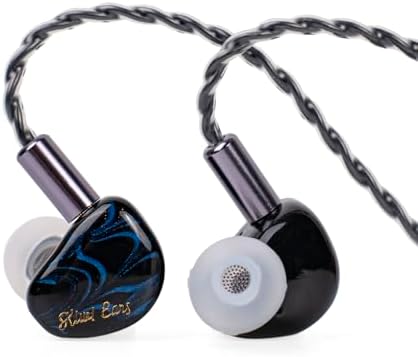 Linsoul Kiwi Ears Cadenza IEMs – Premium 10 mm Beryllium Dynamic Driver Earbuds with 3 D Printed Comfort, Detachable 0.78 2 Pin Cable, and Striking Green Design – Exceptional Sound Precision for Audiophiles and Musicians Seeking Unparalleled Listening Experiences
