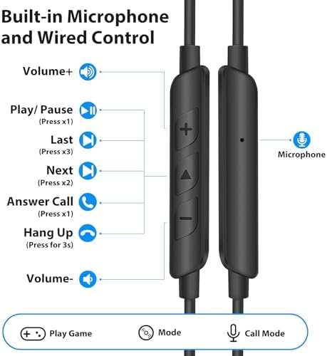 Revolutionary Open Ear USB-C Sports Earbuds with Microphone for i Phone 16, 15 Plus & Galaxy S25 – Secure Fit for Active Lifestyles, Superior Sound Quality, Effortless Volume Control & Enhanced Awareness for Ultimate Listening Freedom on the Move