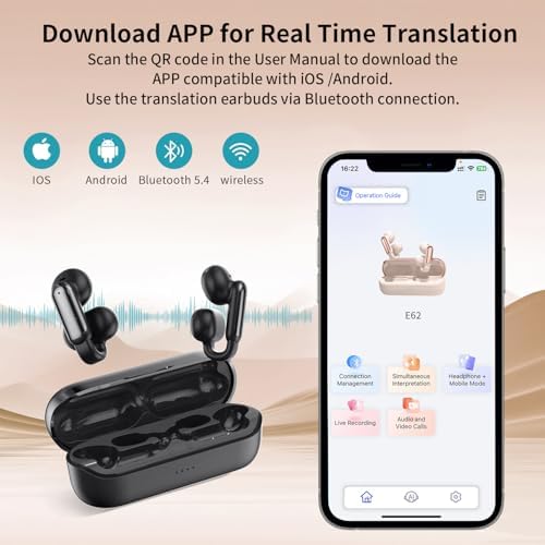 Premium Clip-On Bluetooth 5.4 Earbuds | Open Ear Sport Headphones with 35-Hour Battery Life for All-Day Listening | Ultra-Lightweight Wireless Earphones Featuring Crystal-Clear Voice Calls & Integrated Microphone | Ideal for Fitness and Outdoor Adventures (Sleek Black)