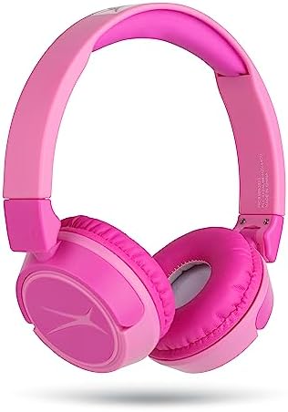 Kid-Safe Wireless Bluetooth Headphones by Altec Lansing – Exceptional Audio for Young Listeners with Volume Limiting Technology – Compact, Foldable Design Perfect for Travel and Everyday Adventures – Compatible with All Devices for Versatile Enjoyment