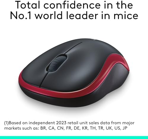 Logitech M240 Silent Bluetooth Mouse – Wireless & Compact Design for Effortless Navigation, 18-Month Battery Life, and Smooth Tracking on All Surfaces – Ideal for Windows, mac OS, Chrome OS – Portable Off White Solution for Professionals on the Go