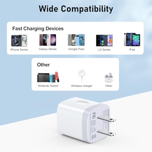 Dual USB Power Adapter Block – Fast 5 V 2.1 A Charging Station for i Phone & Android Devices – Compact Wall Charger with Dual Ports – Sleek Black Design for Home & Travel – 2-Pack USB Charger Cube for Rapid Device Compatibility