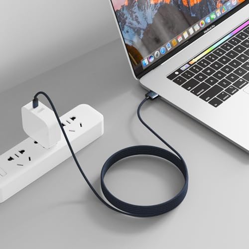 USB-C to Magnetic 3 Cable Compatible with Magsafe Charging Cable for 14” 16” MacBook Pro 2024 M3 Pro & Max, MacBook Air 2022 M2, MacBook Pro 2023 M2 Pro & Max – 6.6ft Black – Enhanced Compatibility and Speed