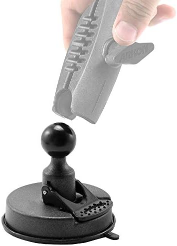 Industrial-Grade ARKON Heavy-Duty Sticky Suction Mount with 25 mm Ball for Tablets & Phones | Superior Suction Technology for Reliable Vehicle Use | Compatible with Arkon & Third-Party Holders | One-Touch Lever for Effortless Installation | Robust Composite Design for Maximum Durability | Ideal for Cars, Trucks & Commercial Applications | Secure Your Devices with Confidence on Any Flat Surface